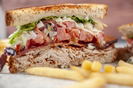 ROASTED TURKEY CLUB