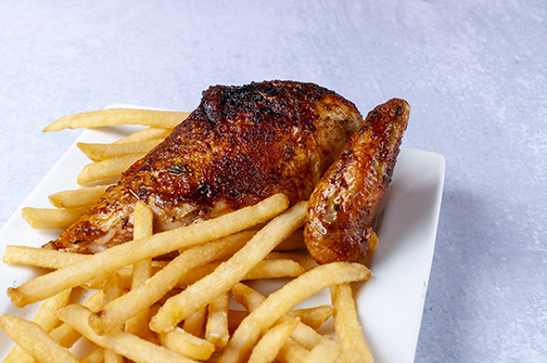 ROTISSERIE CHICKEN & FRIES